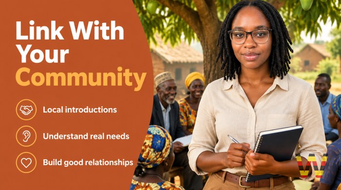I will link your organisation with the community