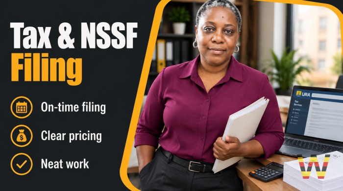 I will file your URA tax returns and handle NSSF payments